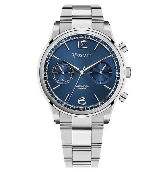 Vescari Chestor Steel Blue - Steel Bracelet Vescari Chestor Steel Blue - Steel Bracelet