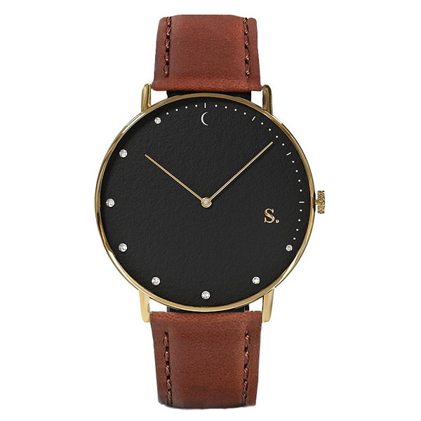 Sandell Bright Night - Brown Leather Sandell Bright Night - Brown Leather