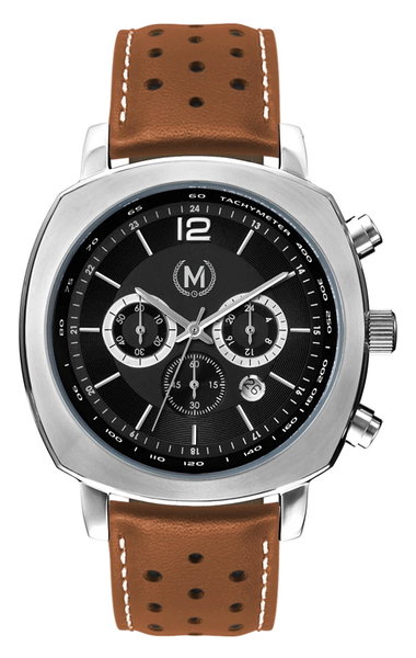 Marchand Grandsport Chronograph Tan Strap Marchand Grandsport Chronograph Tan Strap