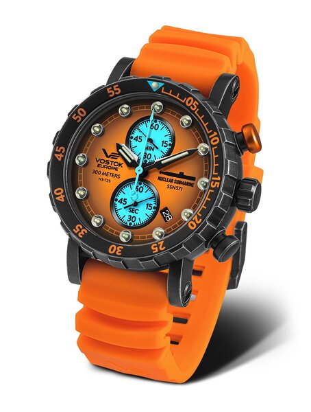 Vostok Europe SSN-571 Nuclear Submarine Chrono VK61-571F612