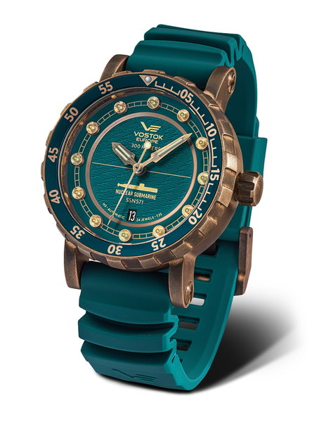 Vostok Europe SSN-571 Nuclear Submarine Automatic Bronze NH35A-571O609