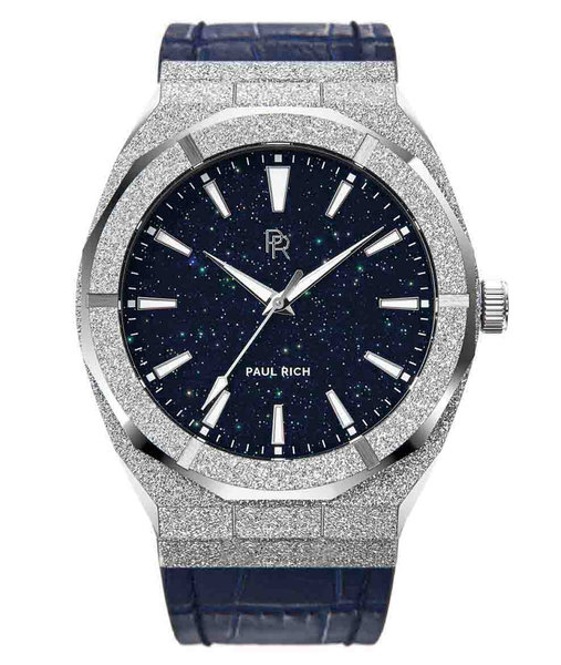 Paul Rich Frosted Star Dust Silver Leather 45 mm Paul Rich Frosted Star Dust Silver Leather 45 mm