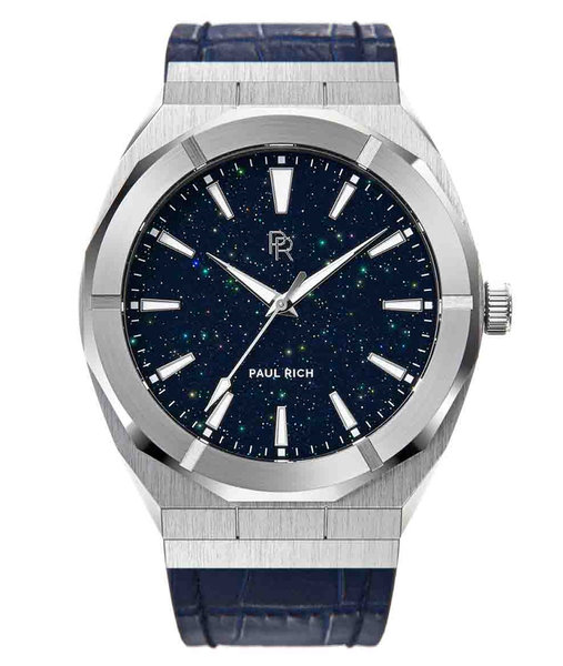Paul Rich Star Dust Silver Leather 45 mm Paul Rich Star Dust Silver Leather 45 mm