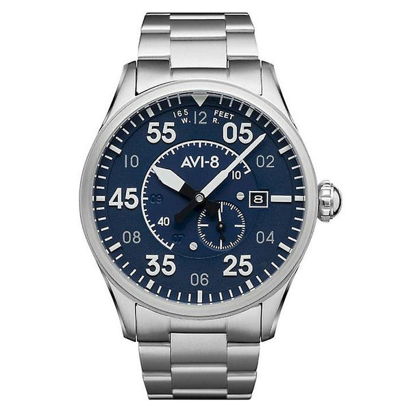 AVI-8 Spitfire Type 300 Automatic AV-4073-11 Oxford Blue