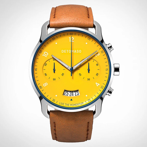 Detomaso Sorpasso Chronograph Giallo D02-38-01 Detomaso Sorpasso Chronograph Giallo D02-38-01