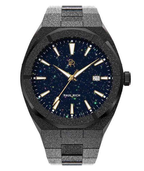 Paul Rich Frosted Star Dust Black Automatic 45 mm