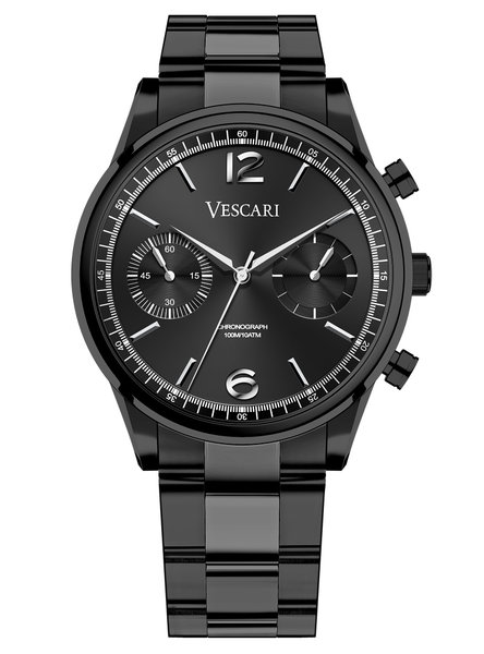 Vescari The Chestor Black/Steel - Steel Bracelet Vescari The Chestor Black/Steel - Steel Bracelet