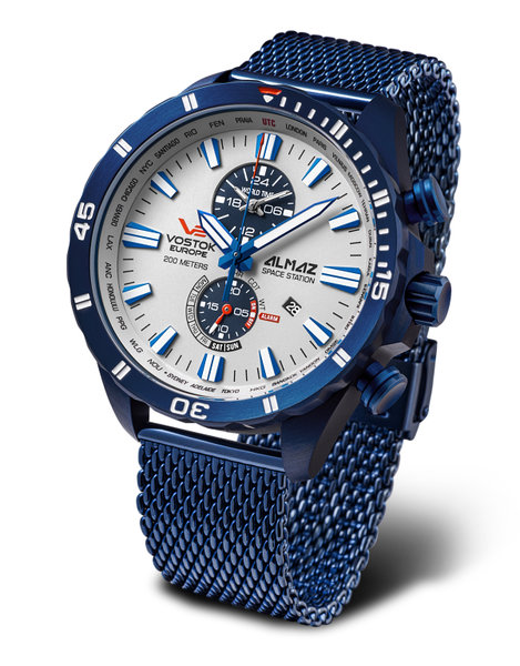 Vostok Europe Almaz Multifunction YM8J-​320D657B Vostok Europe Almaz Multifunction YM8J-​320D657B
