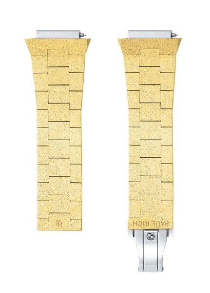 Paul Rich Frosted Steel Watchband 45 mm - Gold 22 mm Paul Rich Frosted Steel Watchband 45 mm - Gold 22 mm
