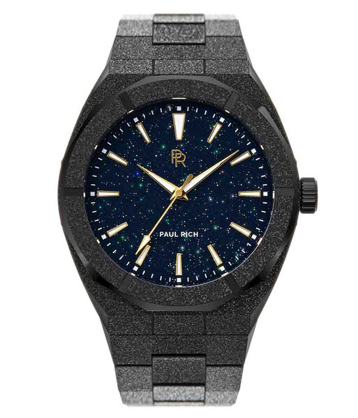 Paul Rich Frosted Star Dust Black 42 mm (LEES GOED DE OMSCHRIJVING) Paul Rich Frosted Star Dust Black 42 mm (LEES GOED DE OMSCHRIJVING)