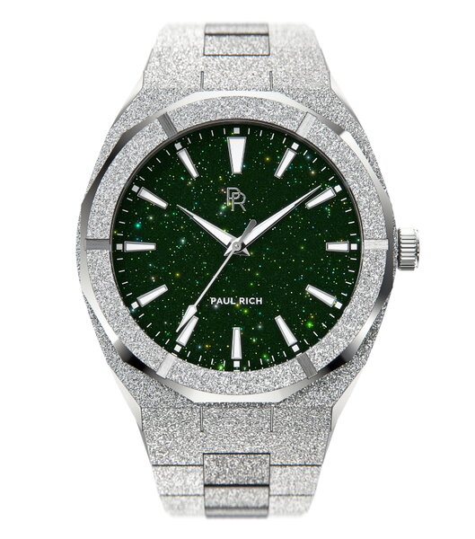 Paul Rich Frosted Star Dust Green Silver 42 mm Paul Rich Frosted Star Dust Green Silver 42 mm