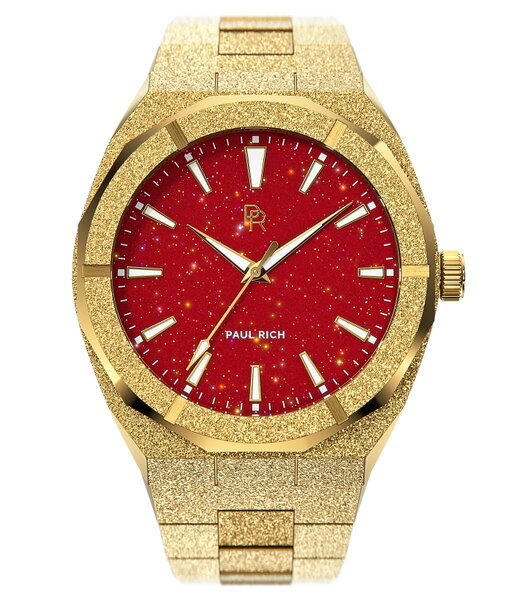 Paul Rich Frosted Star Dust Red Gold 45 mm Paul Rich Frosted Star Dust Red Gold 45 mm