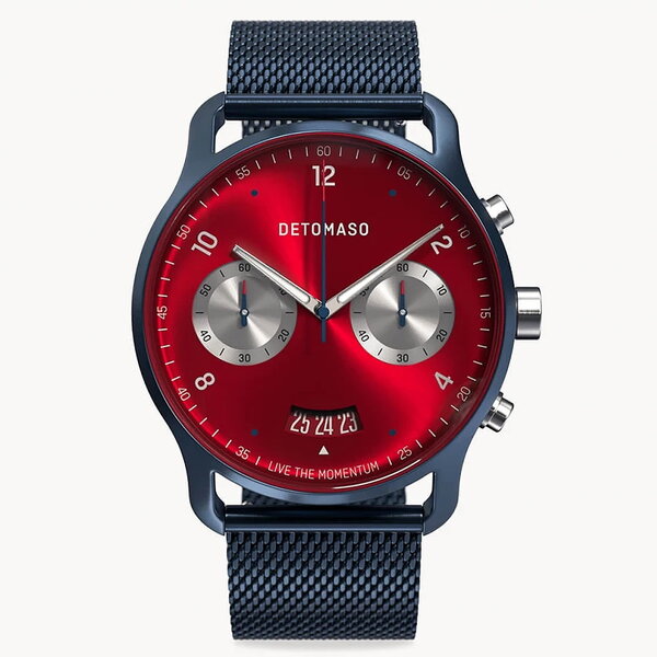 Detomaso Sorpasso Chronograph Macchina Blue D02-43-09 Detomaso Sorpasso Chronograph Macchina Blue D02-43-09