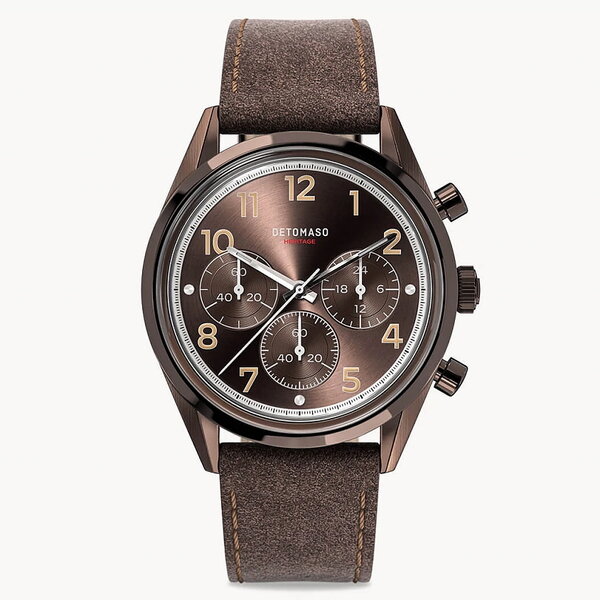 Detomaso Heritage Chronograph Espresso D12-04-63 Detomaso Heritage Chronograph Espresso D12-04-63