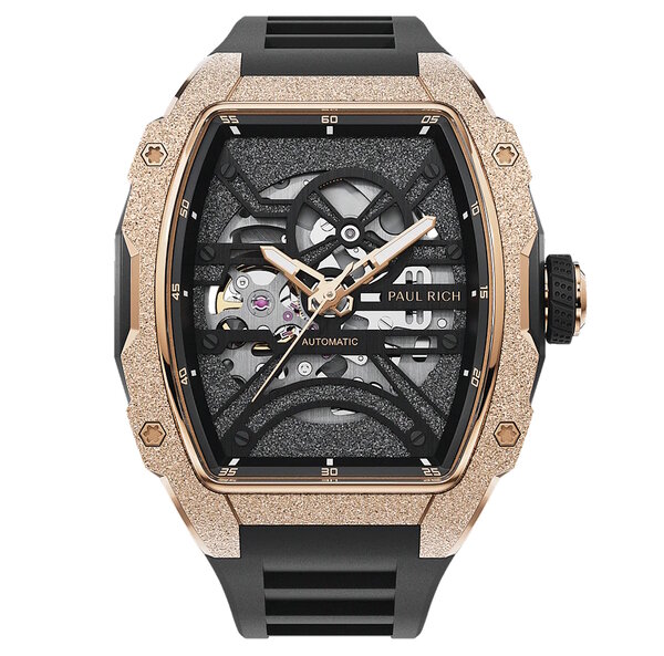 Paul Rich Astro Skeleton Eclipse Gold Automatic
