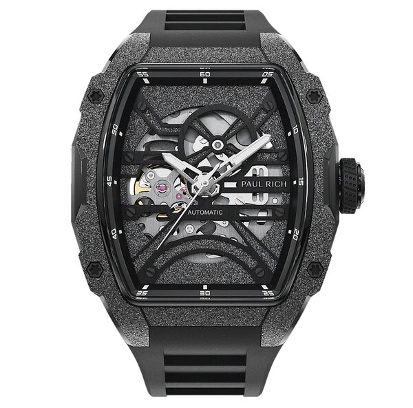 Paul Rich Astro Skeleton Galaxy Black Automatic