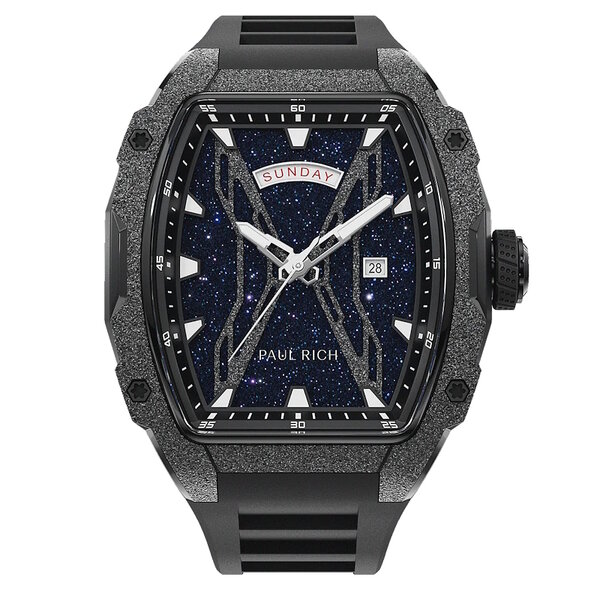 Paul Rich Astro Day & Date Galaxy Black