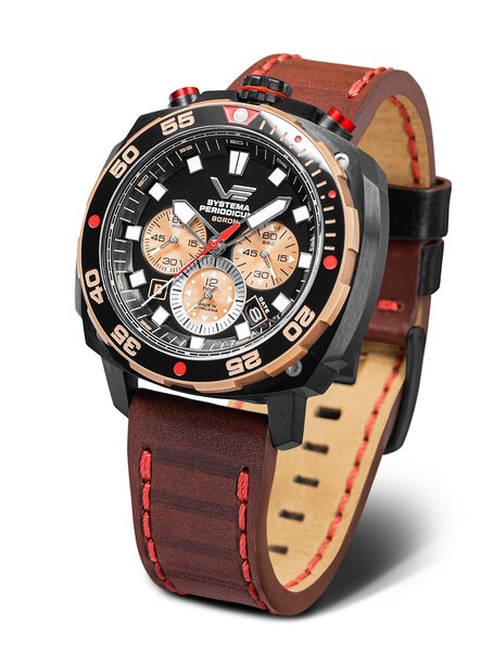 Vostok Europe Systema Periodicum Boron Chronograph VK67-650E721 Vostok Europe Systema Periodicum Boron Chronograph VK67-650E721