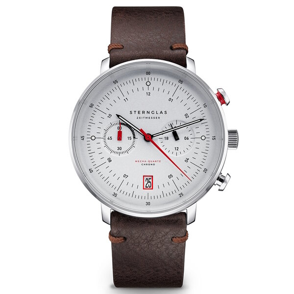 Sternglas Hamburg Chrono Silver S01-HC10-VI11 Sternglas Hamburg Chrono Silver S01-HC10-VI11