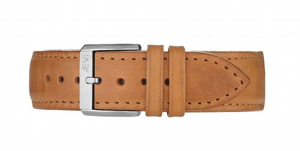 Aevi Cognac Brown Horlogeband Aevi Cognac Brown Horlogeband