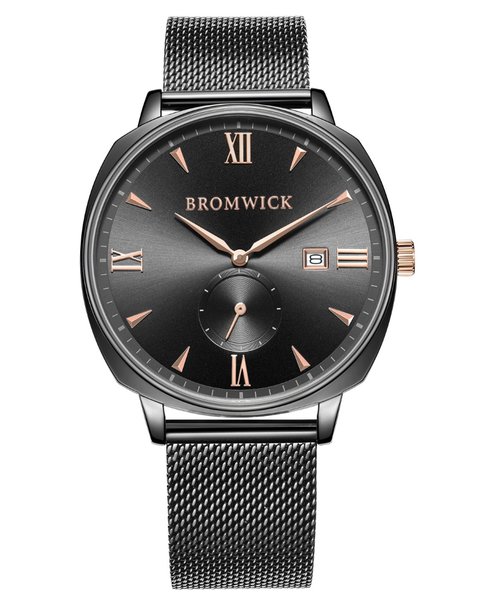 Bromwick Crown Rose Gold Black Mesh Bromwick Crown Rose Gold Black Mesh