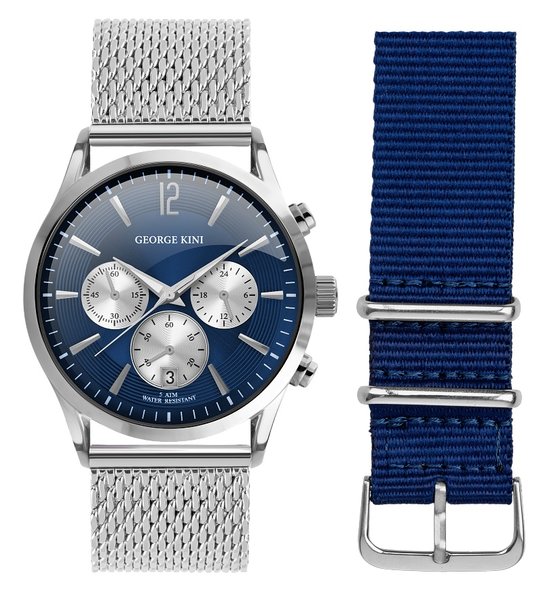 George Kini Classic GK.12.1.3SS.21 Chronograaf George Kini Classic GK.12.1.3SS.21 Chronograaf